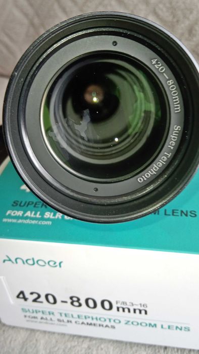 Obiektyw zmiennoogniskowy 420-800 mm
F8,3 Nikon