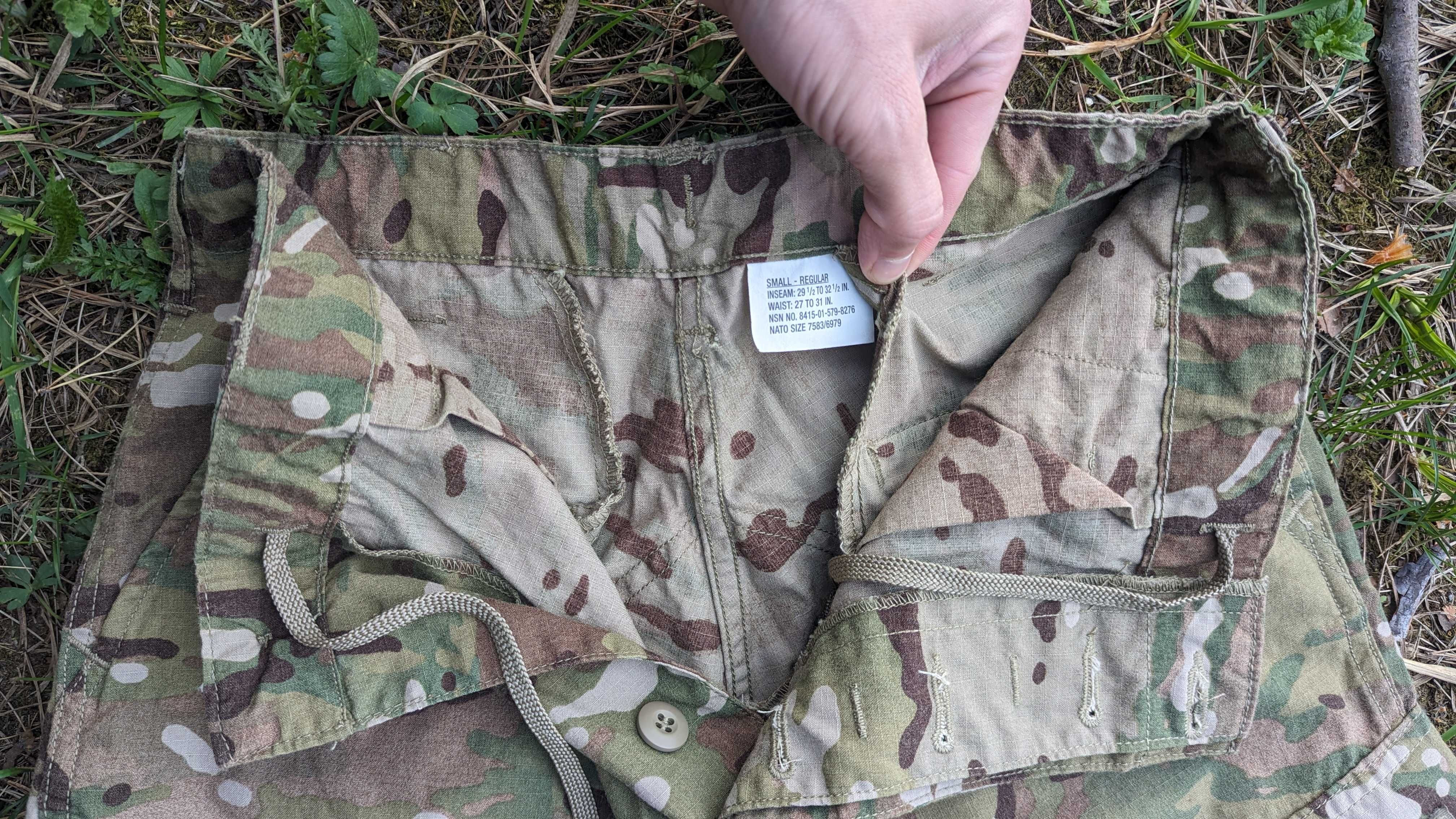 Штаны старого поколения США Army Pants OCP Multicam. Размер 48/4