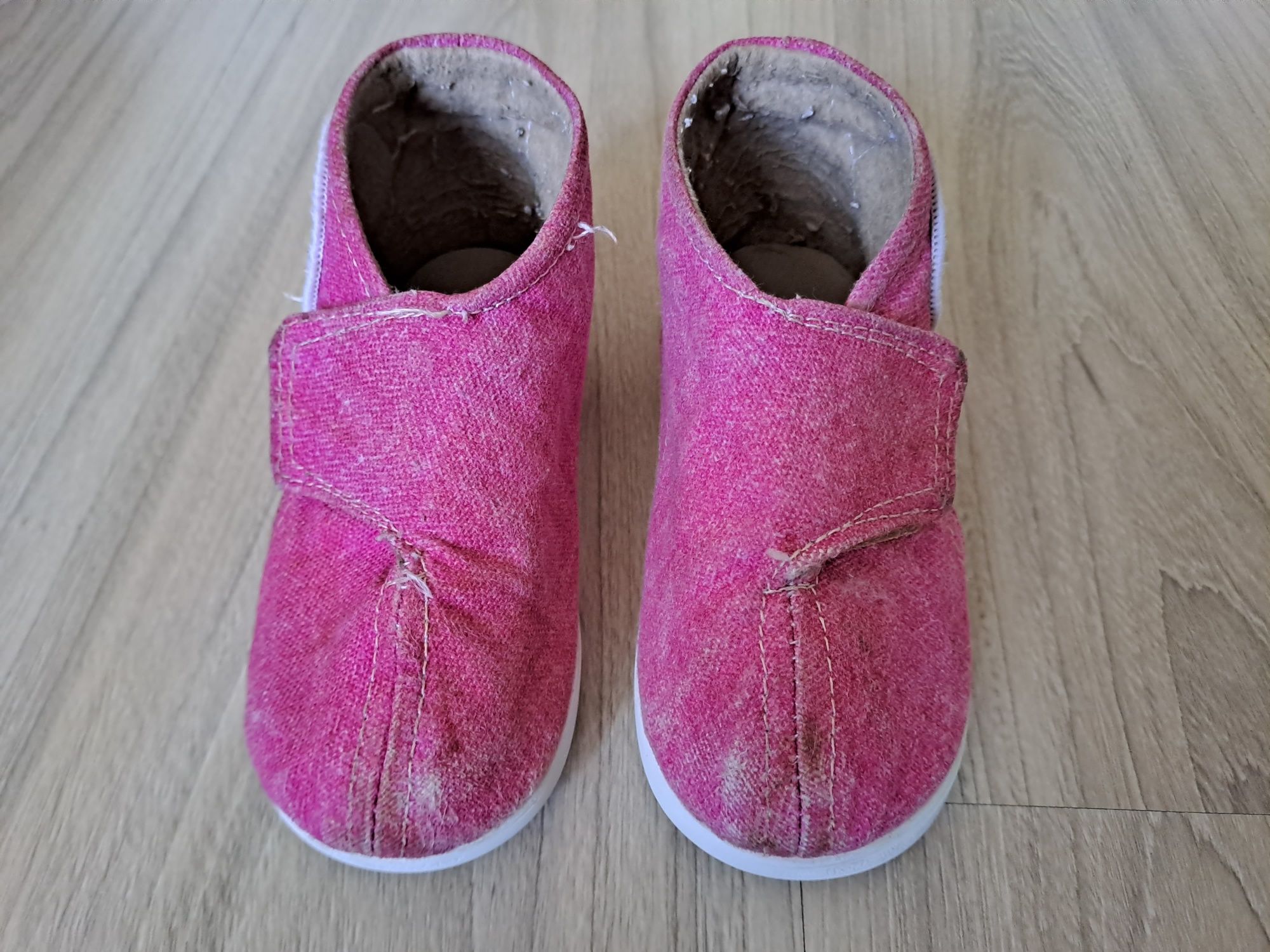 Kapcie Slippers Family 25 różowe do żłobka, przedszkola