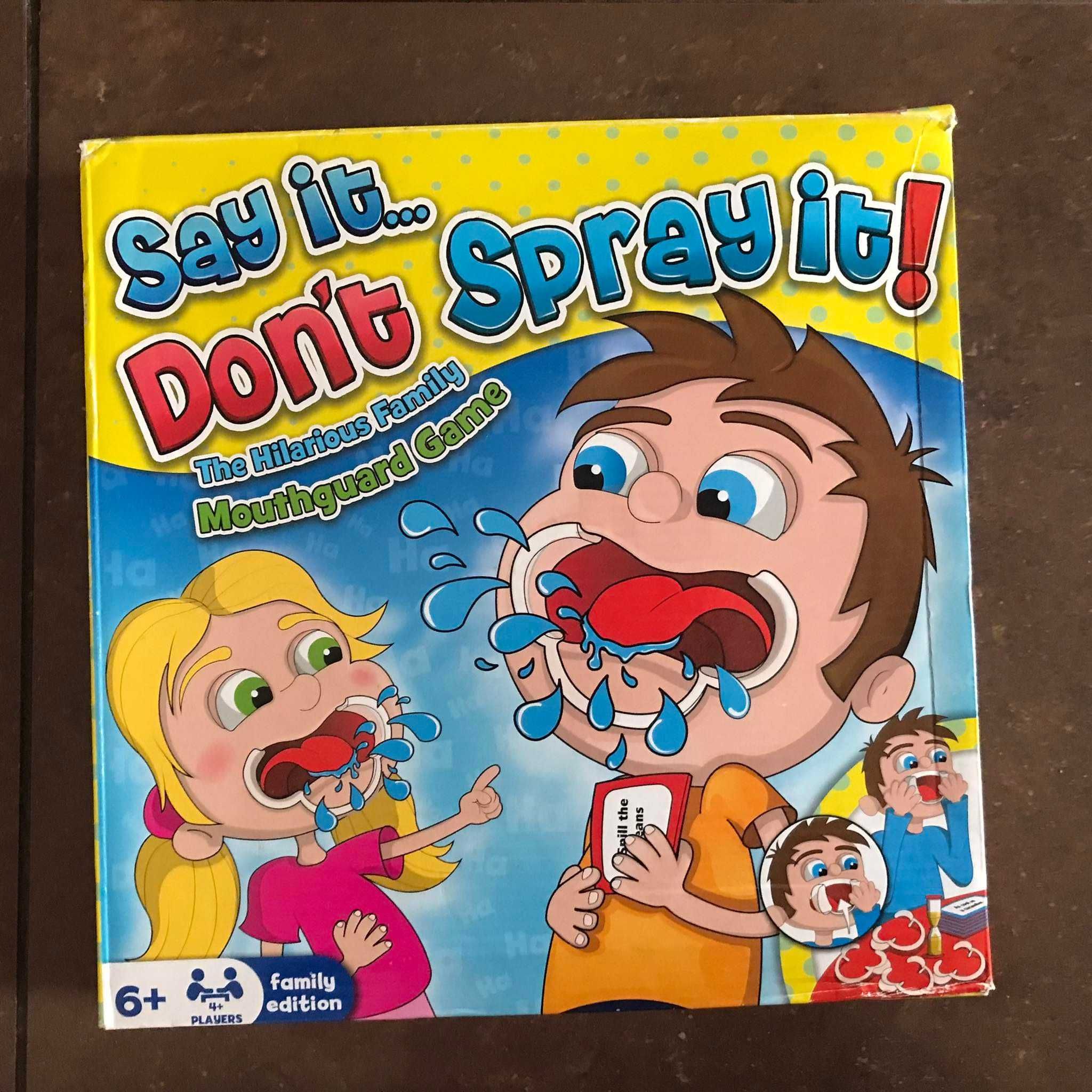 Gra Say it ... Don't Spray it!