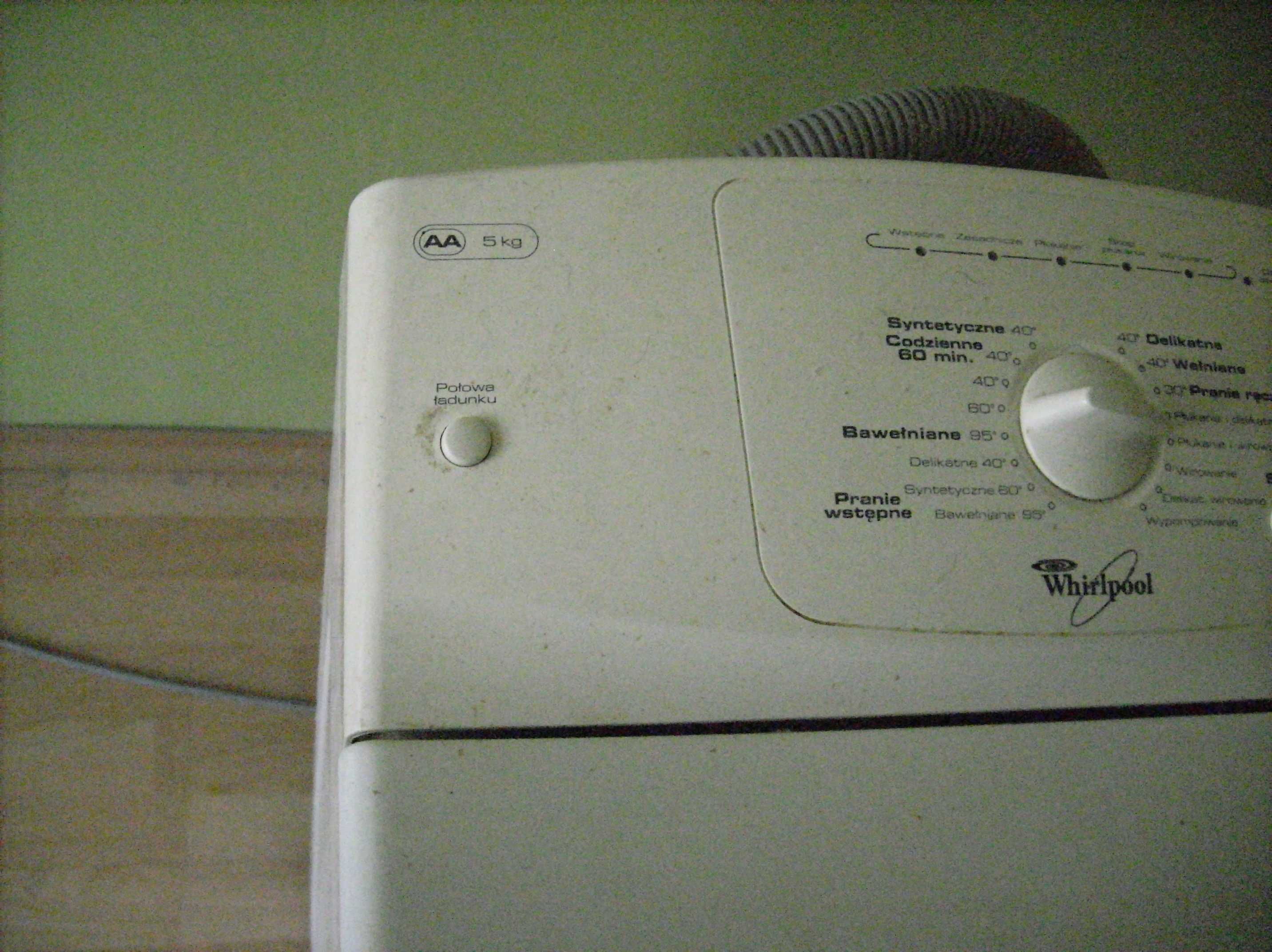 pralka Whirlpool model AWE6515/P