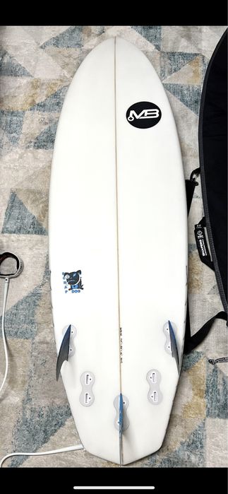 Prancha Surf  MB Scrap Dog 5.10 como nova