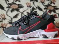 Super sportowe lekkie sneakersy Nike React Vision wkł.26,5 cm