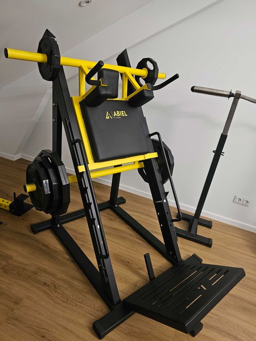 Prasa Suwnica do nóg, Maszyna do przysiadów na wolny ciężar POLECAM!