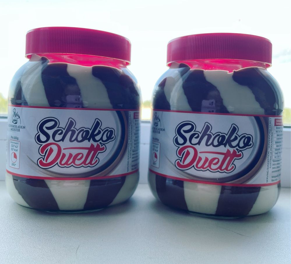 Шоколадна паста ChocoDuo;Nutella;Bounty;Twix;Mars;Snickers;Milka