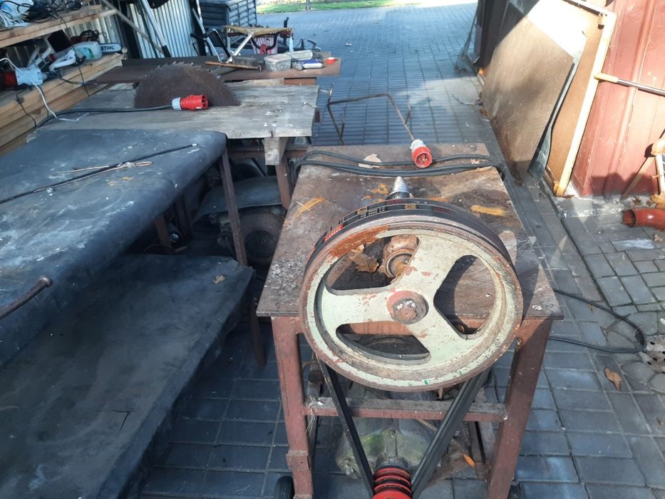 Łuparka swidrowa szlifierka prosciarka frezarka 230v  prasa krajzega