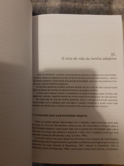 Vinculação e Adopcão - Maria Fernanda A. S. Salvaterra