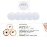 10 Tags NFC Ntag215 540 bytes / RFID etiquetas moedas AMIBO