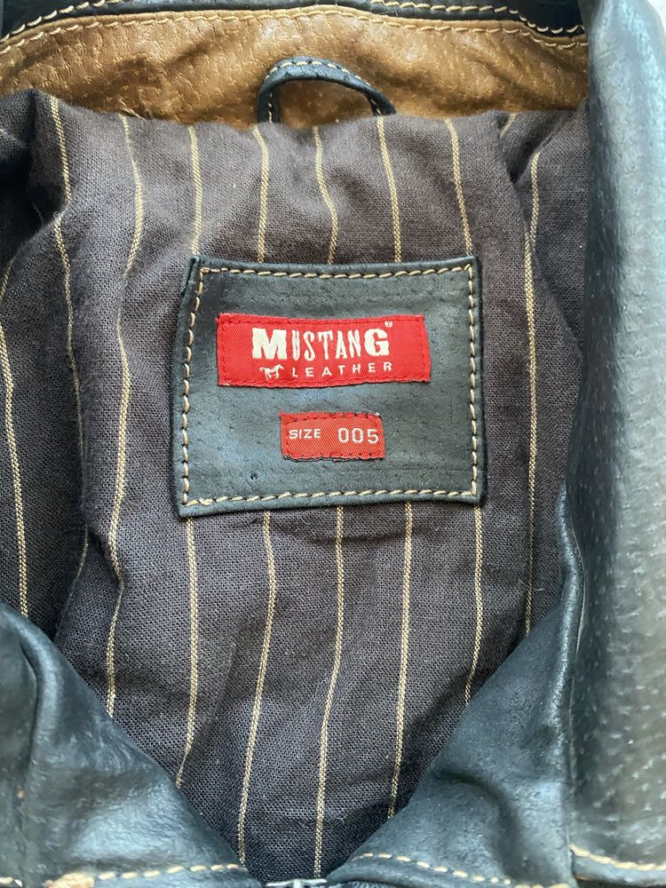Mustang kurtka skorzana meska rozmiar M-L
