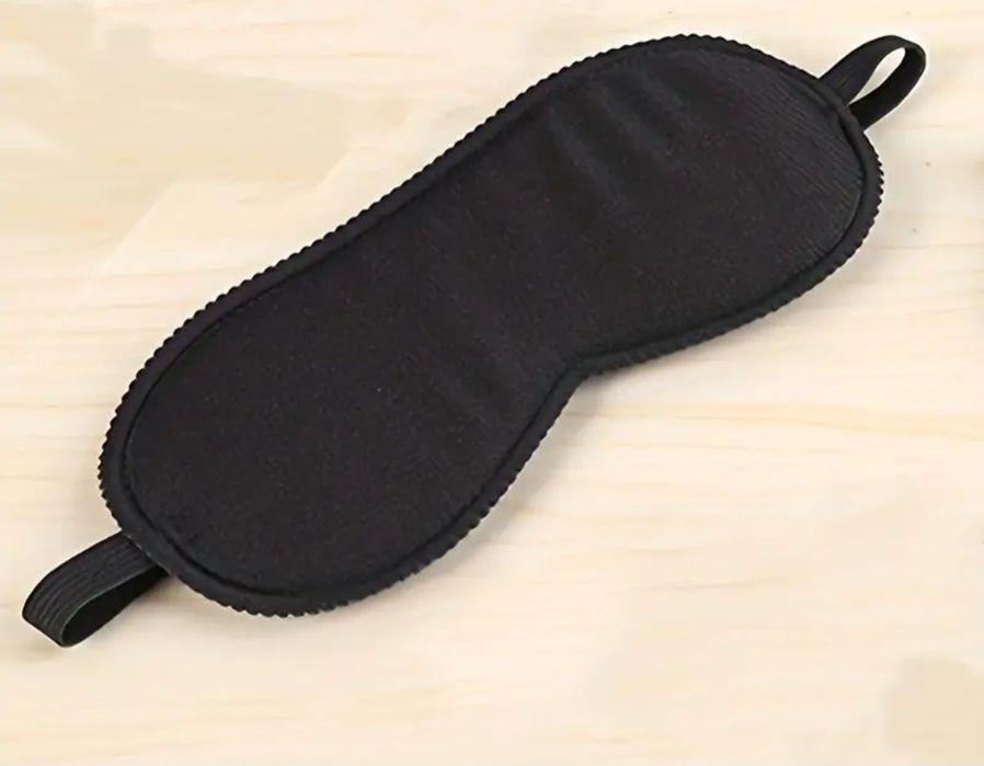 Gogle do spania z materiału