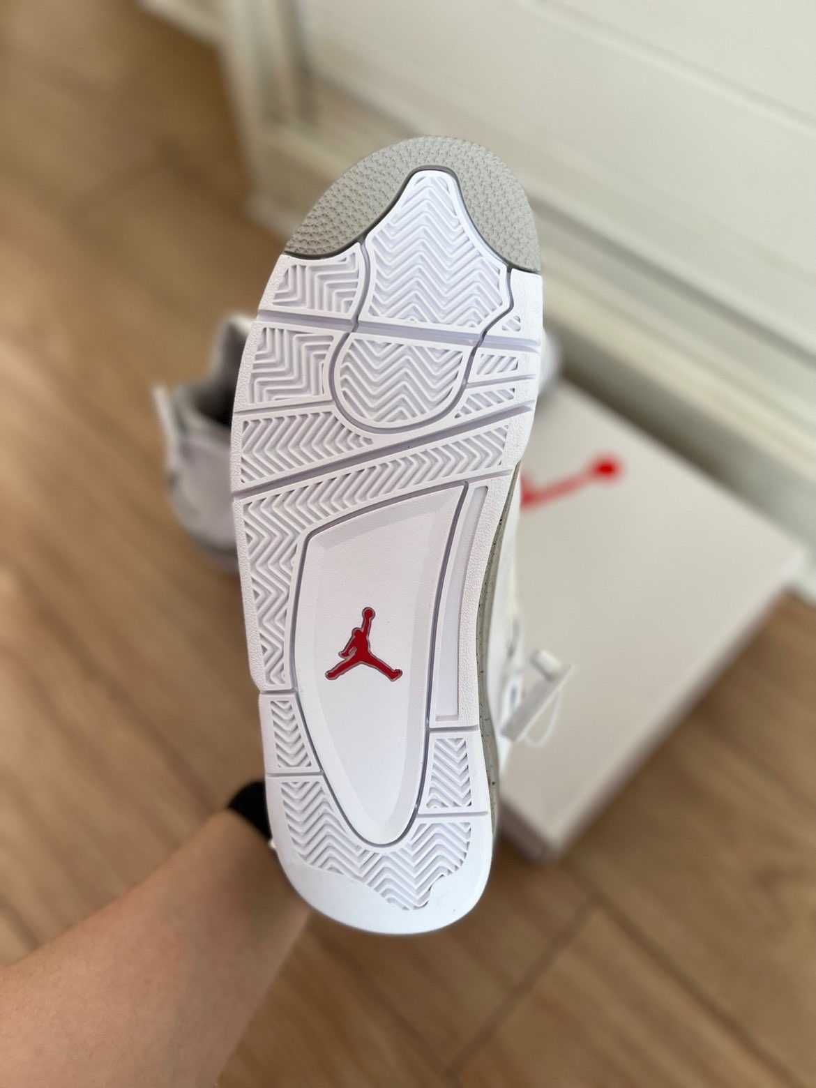 Jordan 4 Retro Białe Oreo Buty codzienne nowe z metką R.42