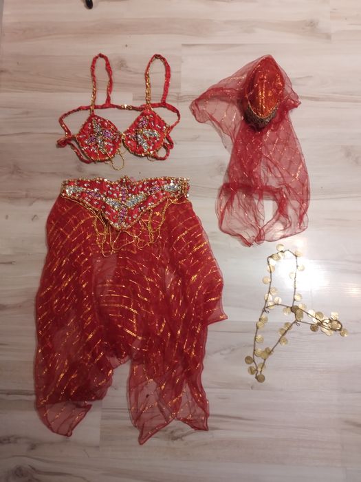 Strój do tańca brzucha Bedlah 5 części