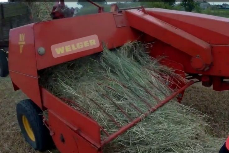 Тюкуємо сіно та солому м. Козятин