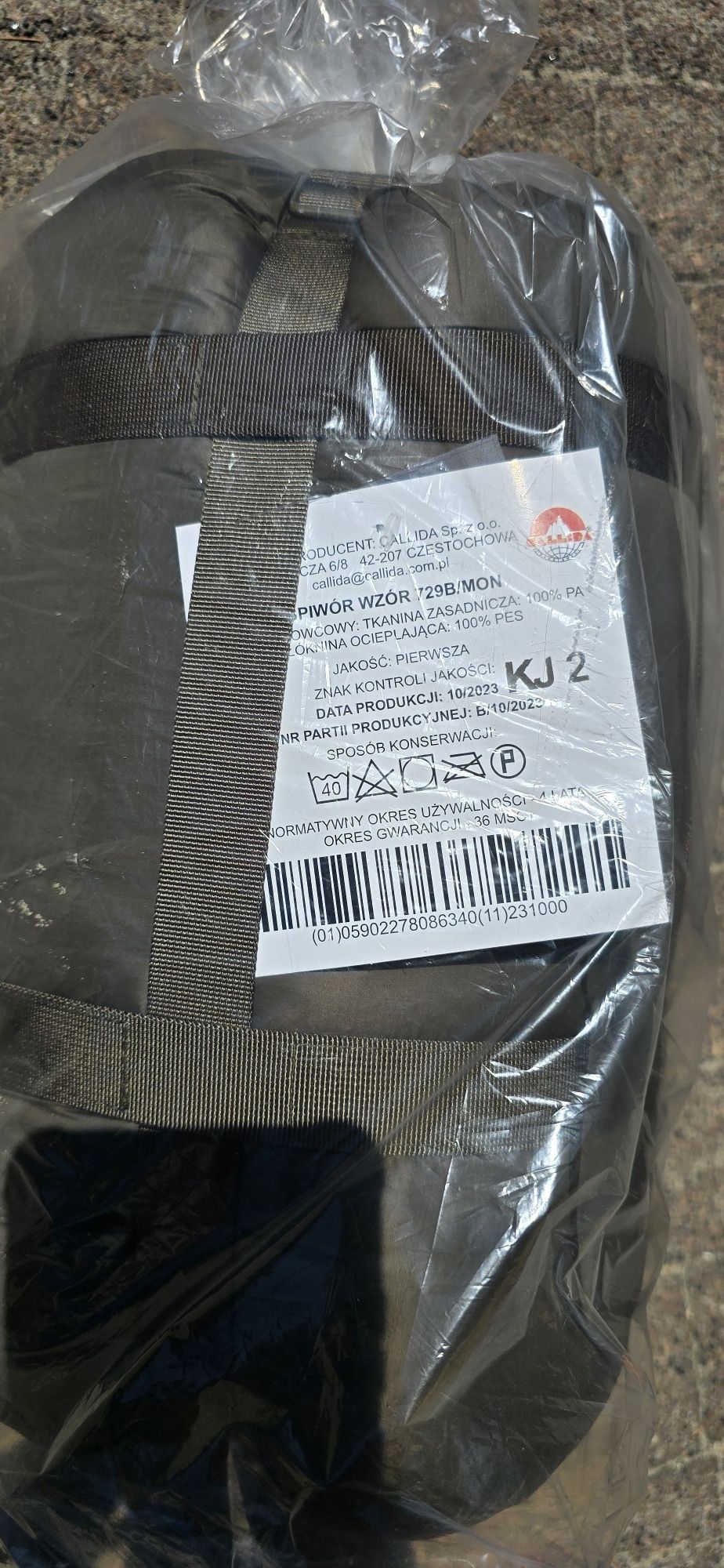 Śpiwór wojskowy  wz 729 B mon callida