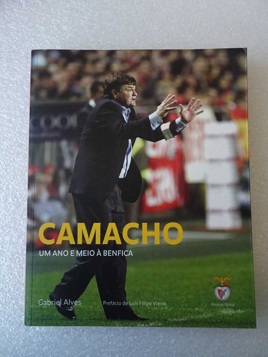 Livro - Camacho - Benfica - Luís Filipe Vieira - Gabriel Alves