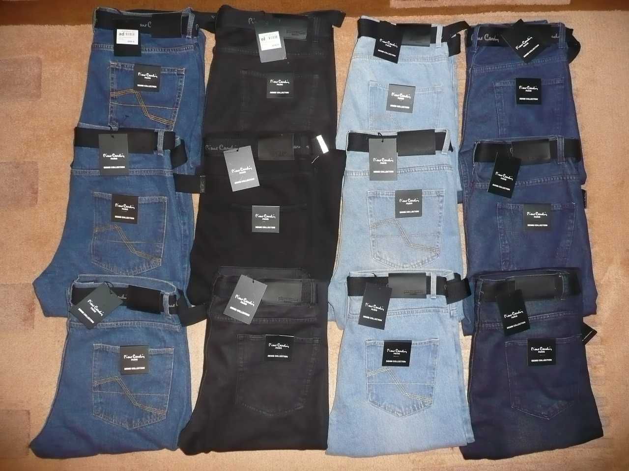 NOWE spodnie dżinsy PIERRE CARDIN W32/L32=42/103cm jeansy