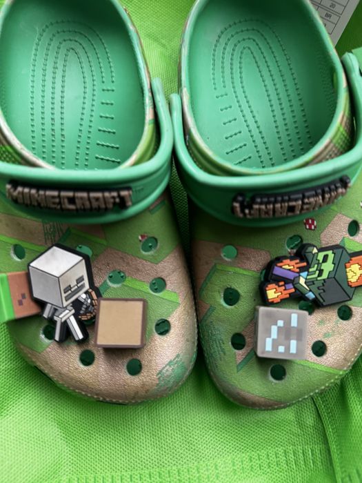Crocs minecraft,розмір j2,33-34
