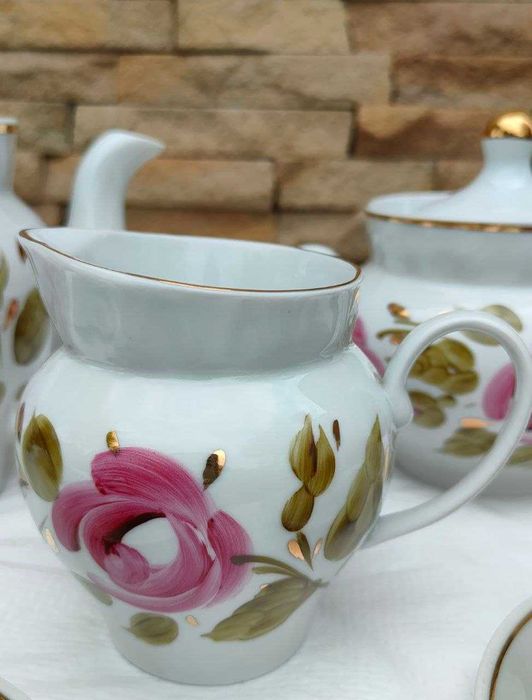 Чайный сервиз "Розы" Барановский ФЗ 70-80 г