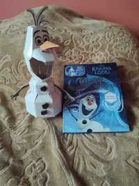 Książka dla dzieci "Kraina Lody"+ model Olafa