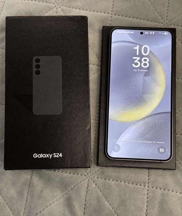 Samsung S24 8/128GB Onyx Black Новий (Snapdragon 8 Gen 3, T-Mobile)