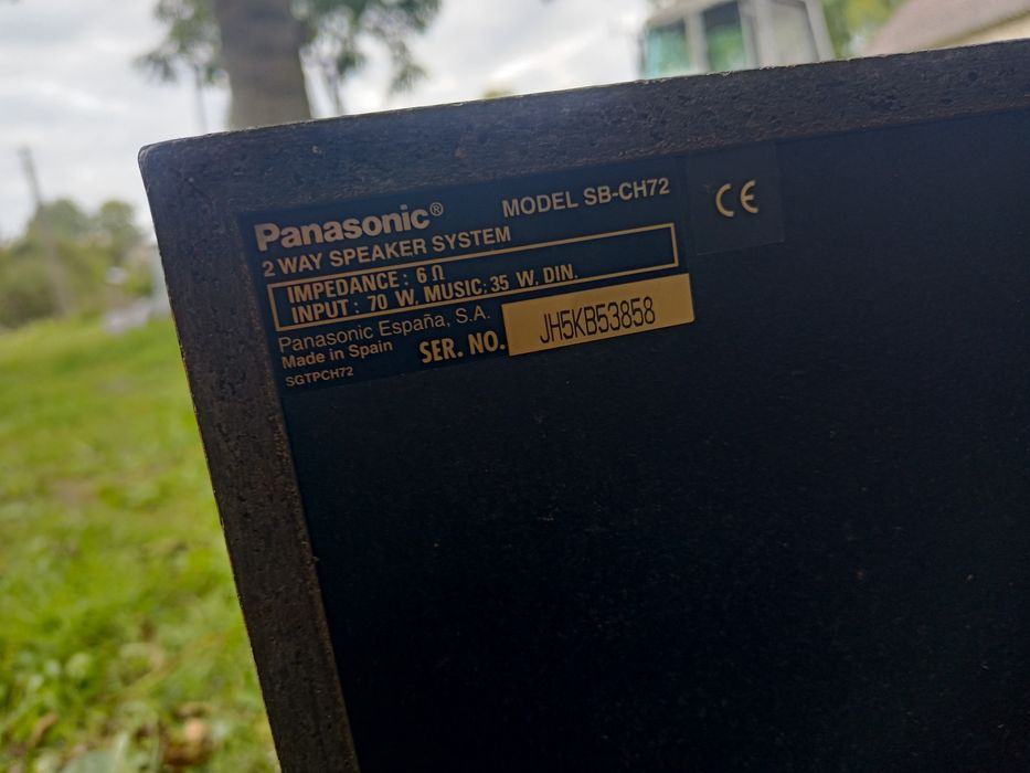 Wieża Panasonic SA-CH72 CD FM AUX TAPE