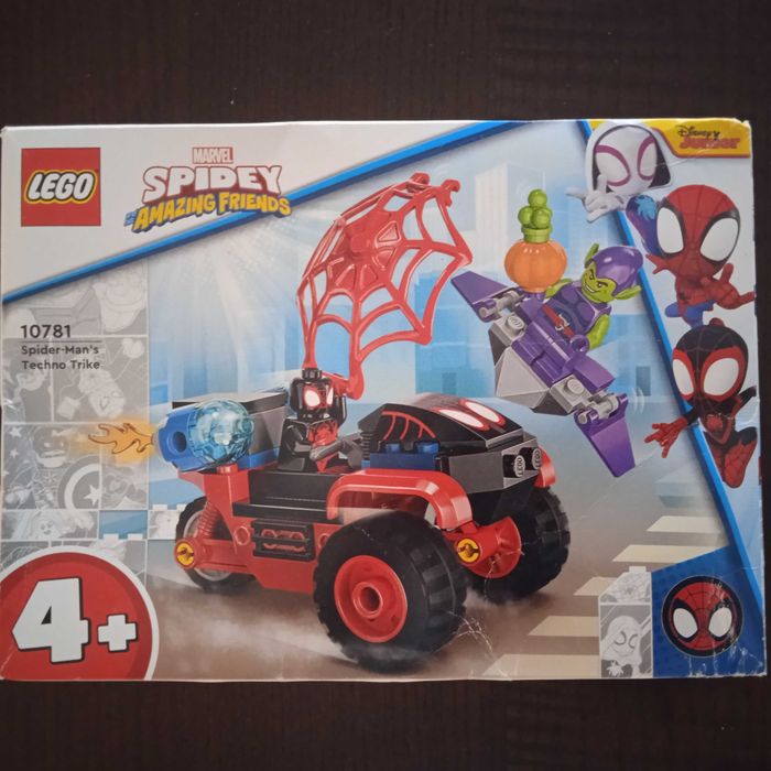 LEGO Spidey : Spider-Man’s Techno Trike (10781) NOVO