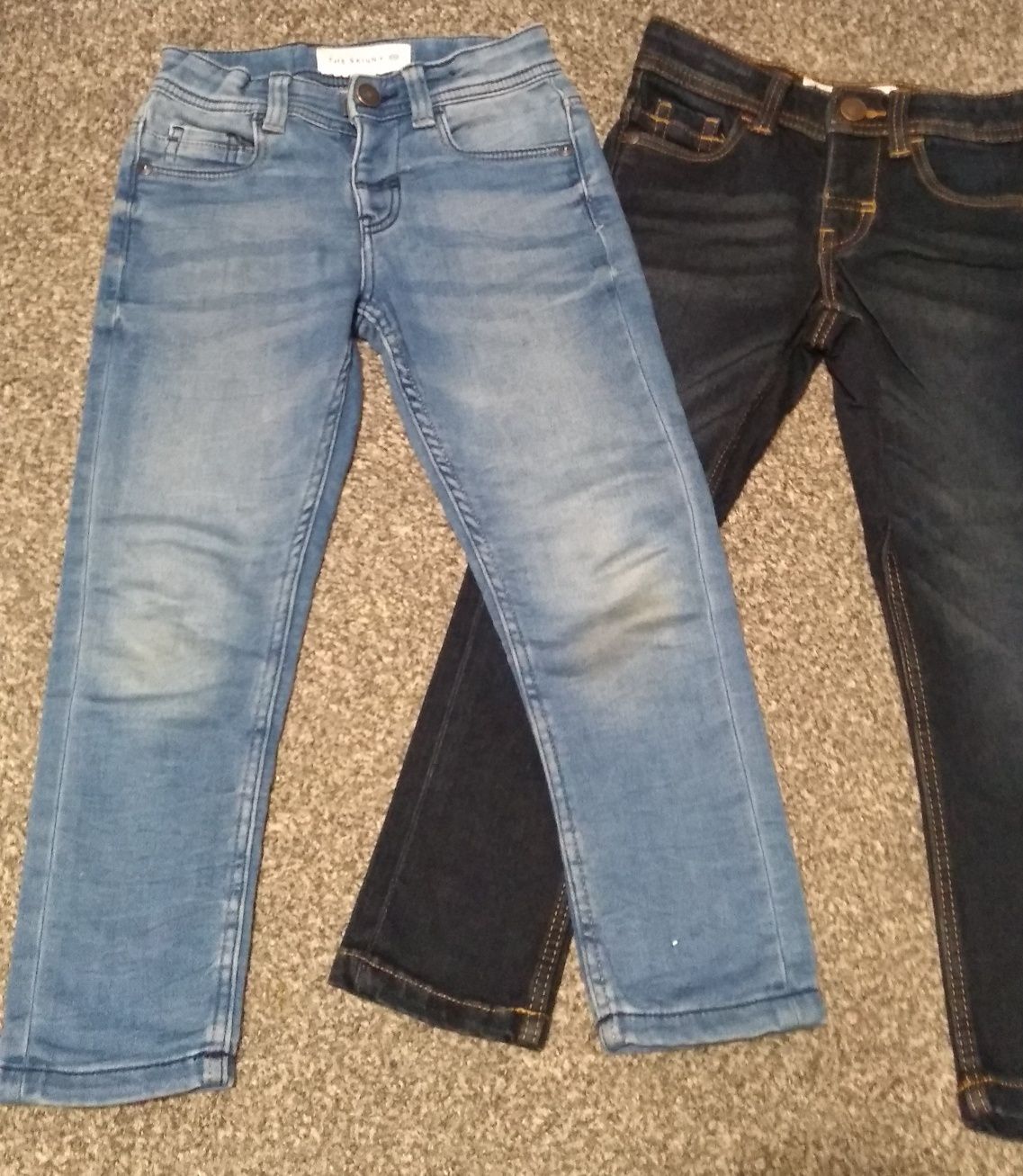 Spodnie chłopięce, jeansy slim 110 C&A