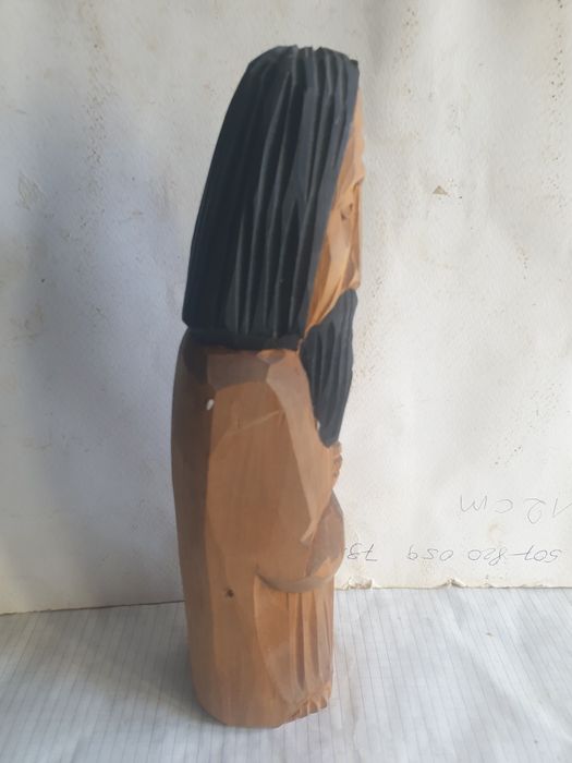 Lalka zabawka figurka drewniana Józef Muniak 25 cm
