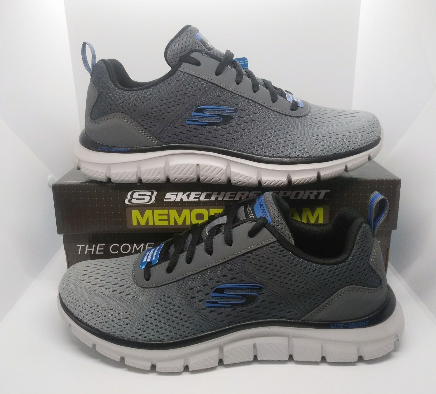 стильные 30см кроссовки Skechers Track оригинал