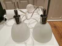 Lampa wisząca 2x40w.