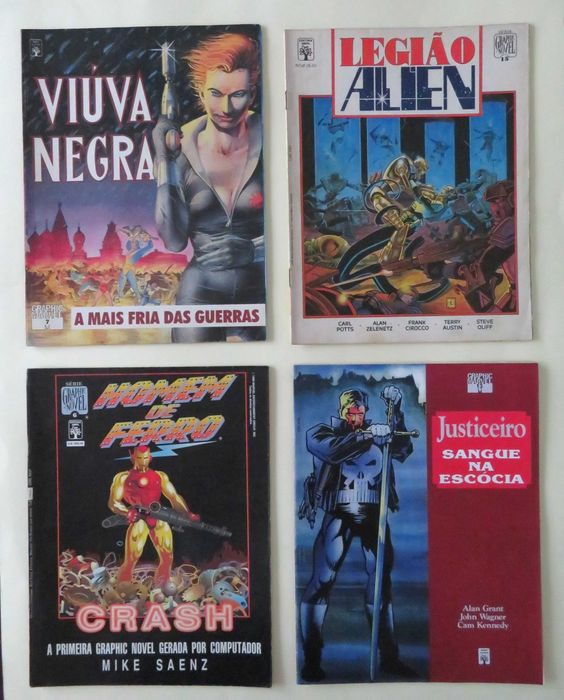 BD - GRAPHIC Marvel / Nóvel - (Lote/Bom Preço)