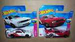 Hot Wheels Dodge Challenger Drift Car Zestaw 2 Szt.