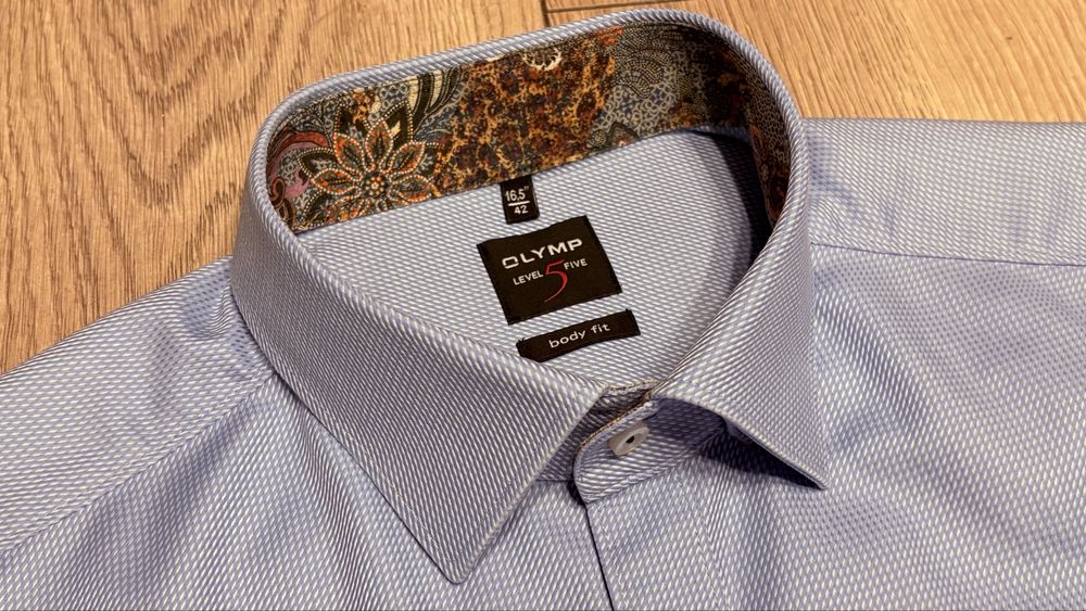 OLYMP Lewel 5 Five Koszula Męska roz. 16,5/42 - J Nowa