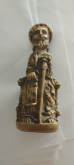 São Tiago vintage em alabastro