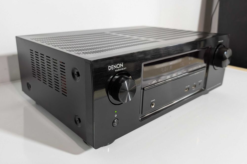 7.2 Ресивер Denon AVR-X1100W,має 120 Вт/канал/ Wi-Fi/Bluetooth/HDMI/4K