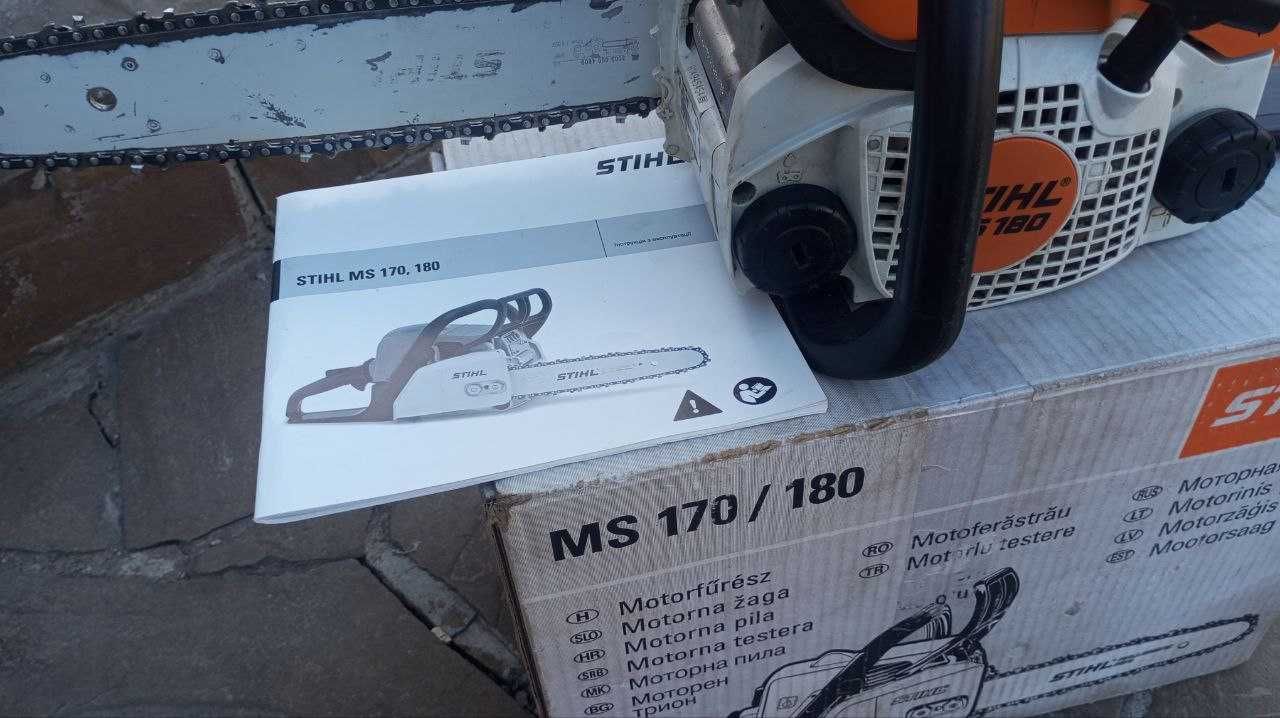 Продам оригинальную бензопилу STIHL  MS180