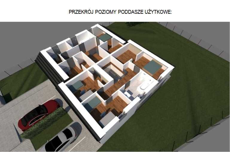 Mieszkanie dwupoziomowe 105,8 m2 z ogrodem, Opole- Winów Leśne Wzgórze