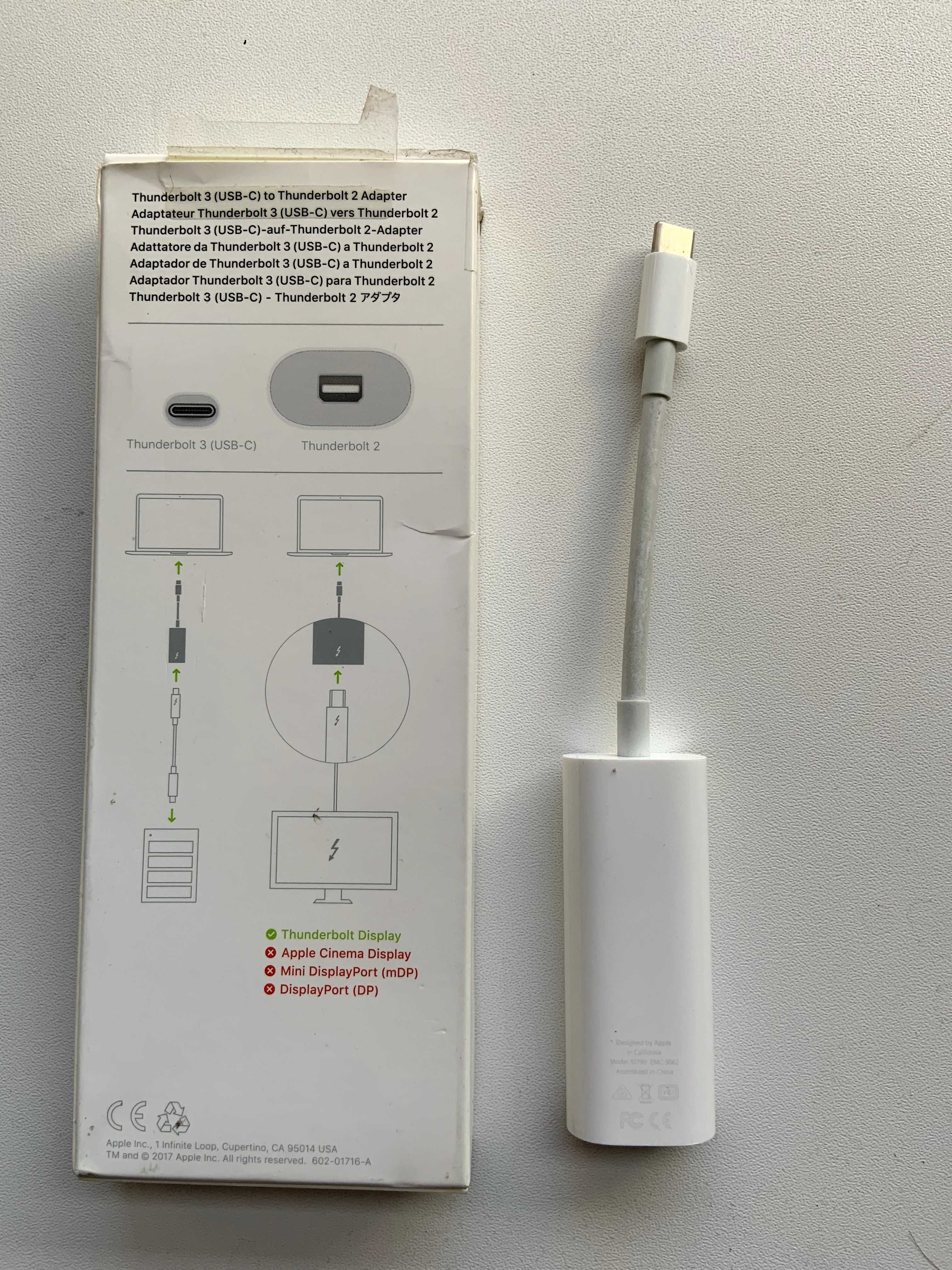 Apple Thunderbolt 3 (USB-C) to Thunderbolt 2 Adapter