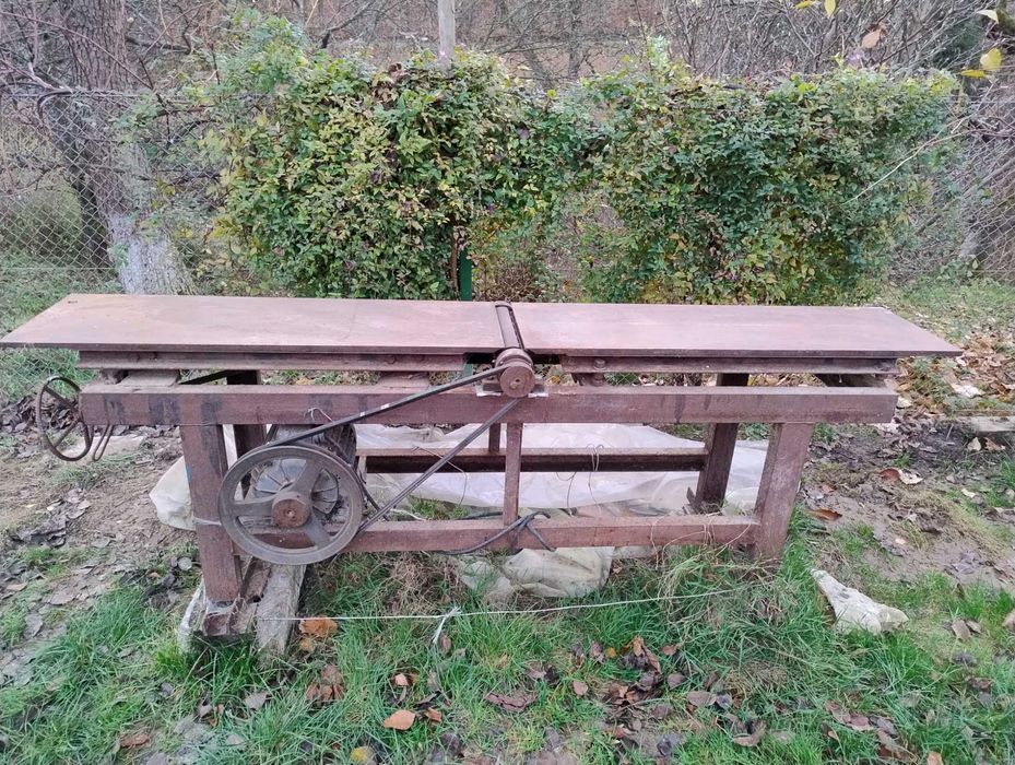 Strugarka heblarka solidna ciężka 4kW 3 noże