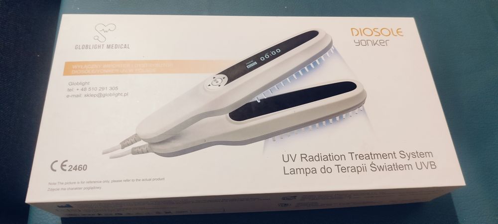Lampa UVB 311nm do fototerapii