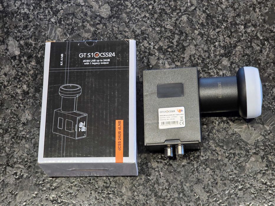 Konwerter satelitarny 4K Ultra HD GT-SAT GT-S1dCSS24 Unicable + Legacy