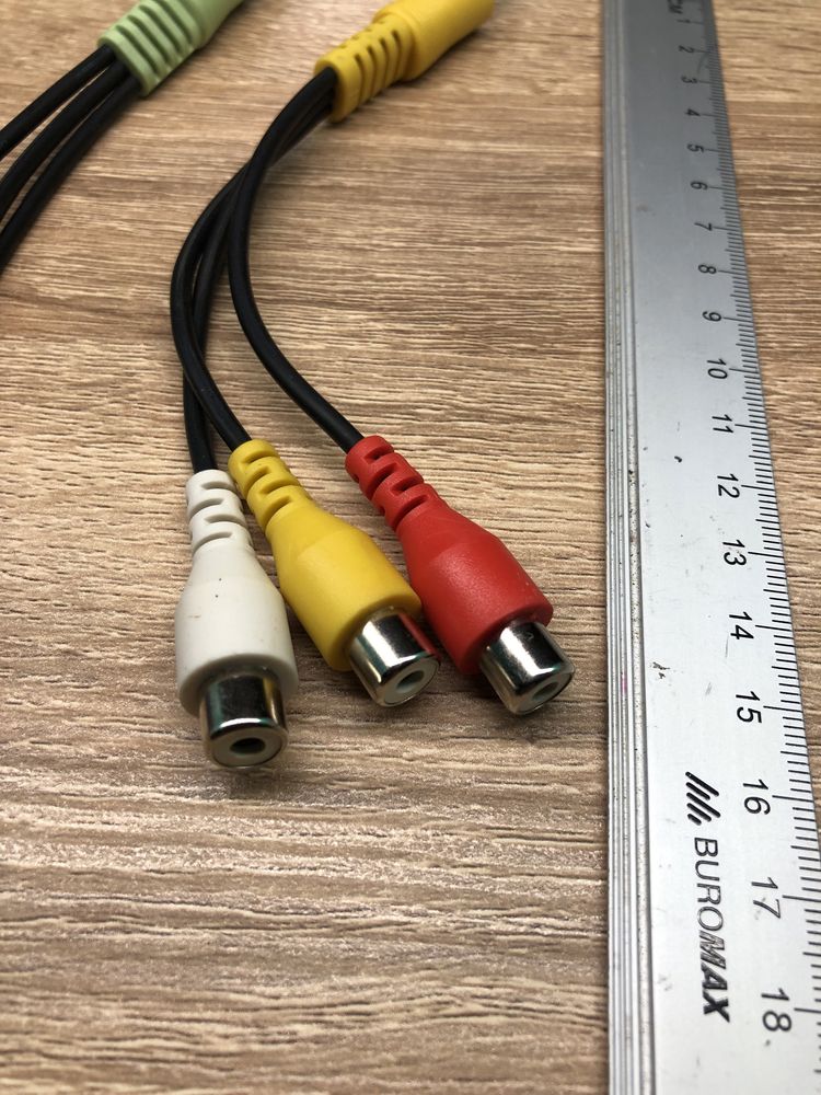 Кабель мультимедійний 3.5mm /3RCA