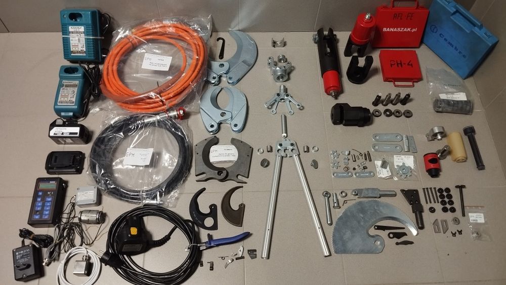 Praski i Nożyce do kabli /Akcesoria Części zamienne