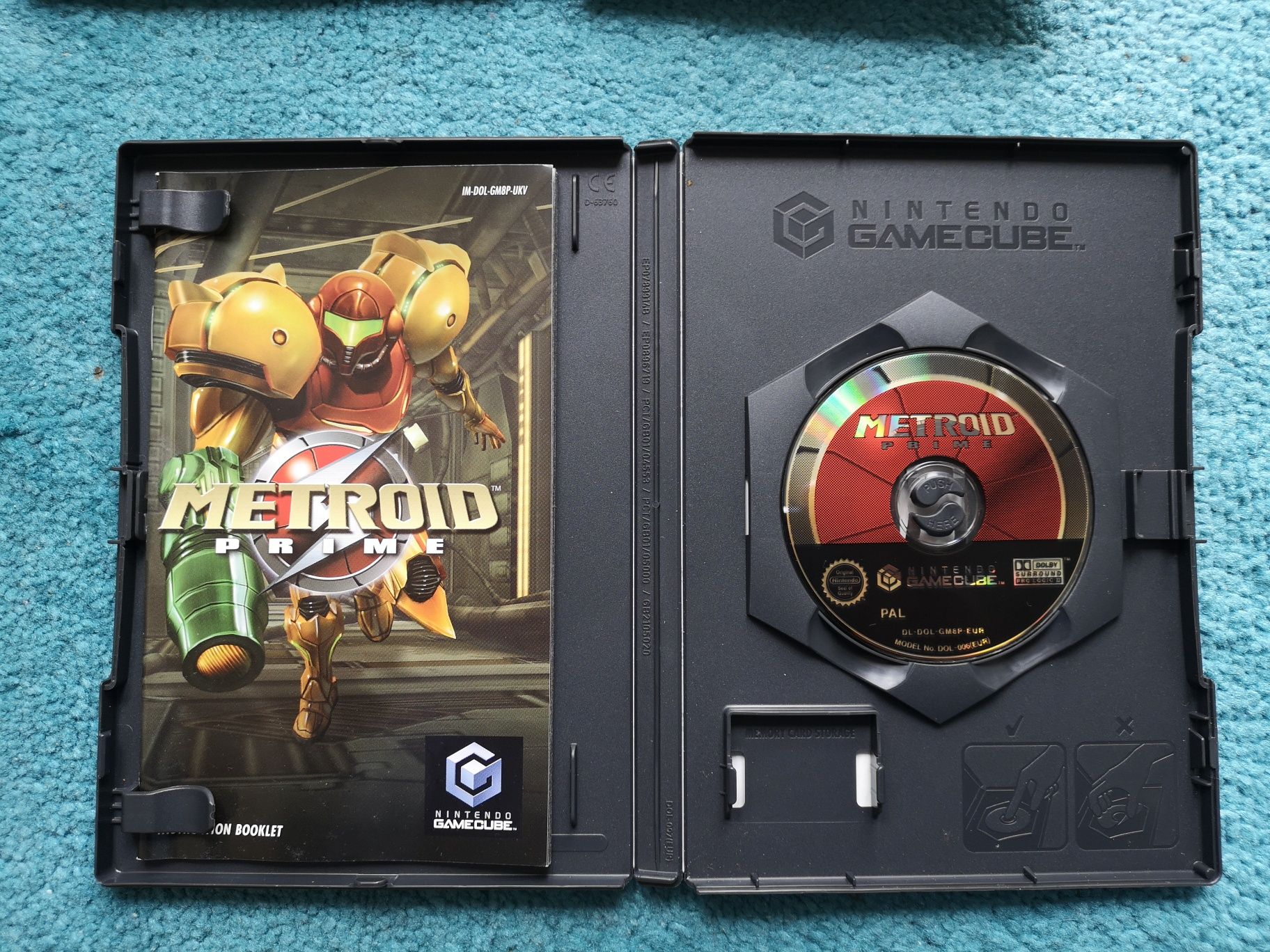 Nintendo Gamecube gra Metroid Prime unikat ideał