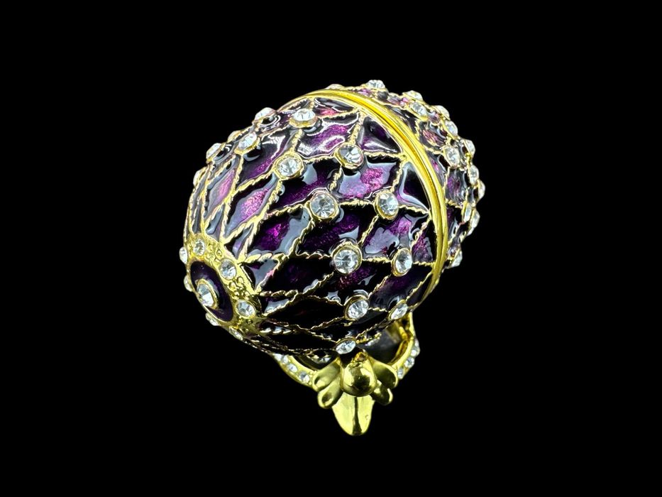 Rzeźba figurka szkatulka  JAJKO FABERGE  P23088C