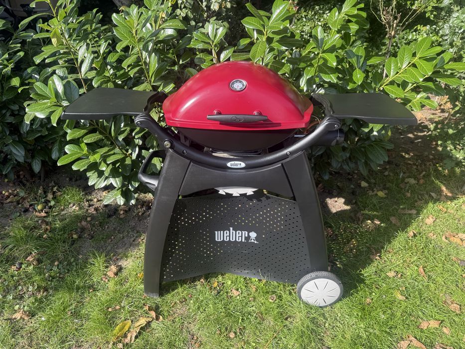 Bardzo ładny! Weber Q2200 grill gazowy kemping kamper ! Pokrowiec