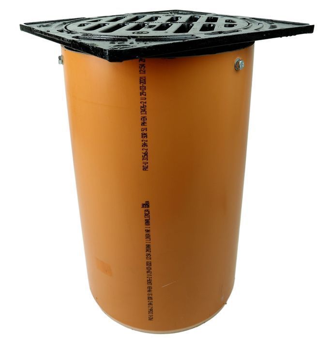 Pokrywa Studzienki Właz żeliwny D400 z teleskopem na rurę 315mm 40T