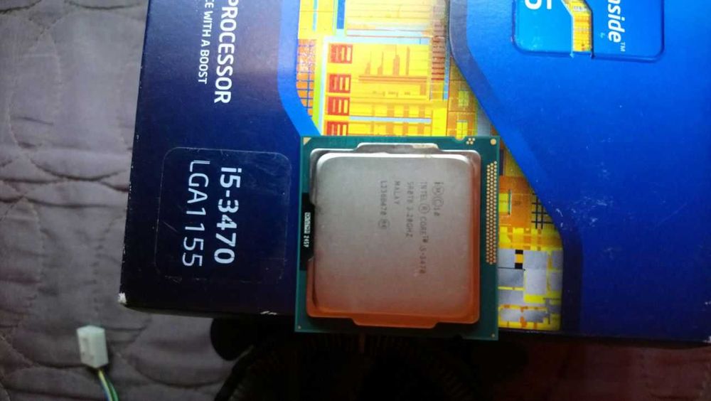 Процесор Intel Core i5-3470 3.2GHz/6MB/5GT/s + c кулером(медь)