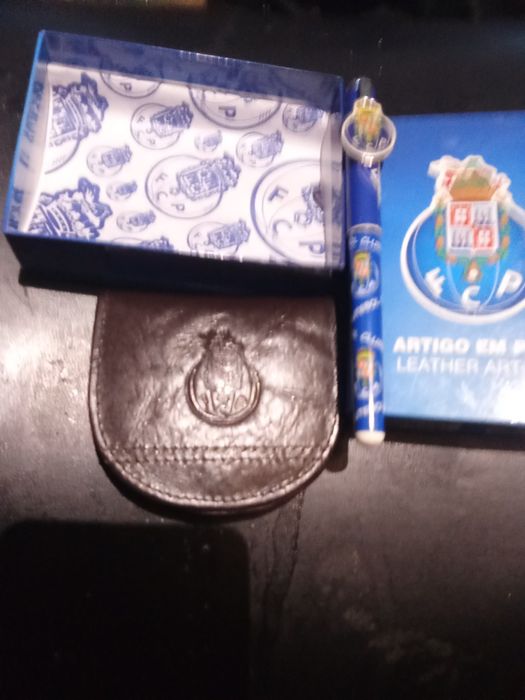 Porta moedas do futebol clube do Porto original e caneta