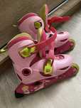 Rolki łyżworolki 30-32 oxelo pink różowe